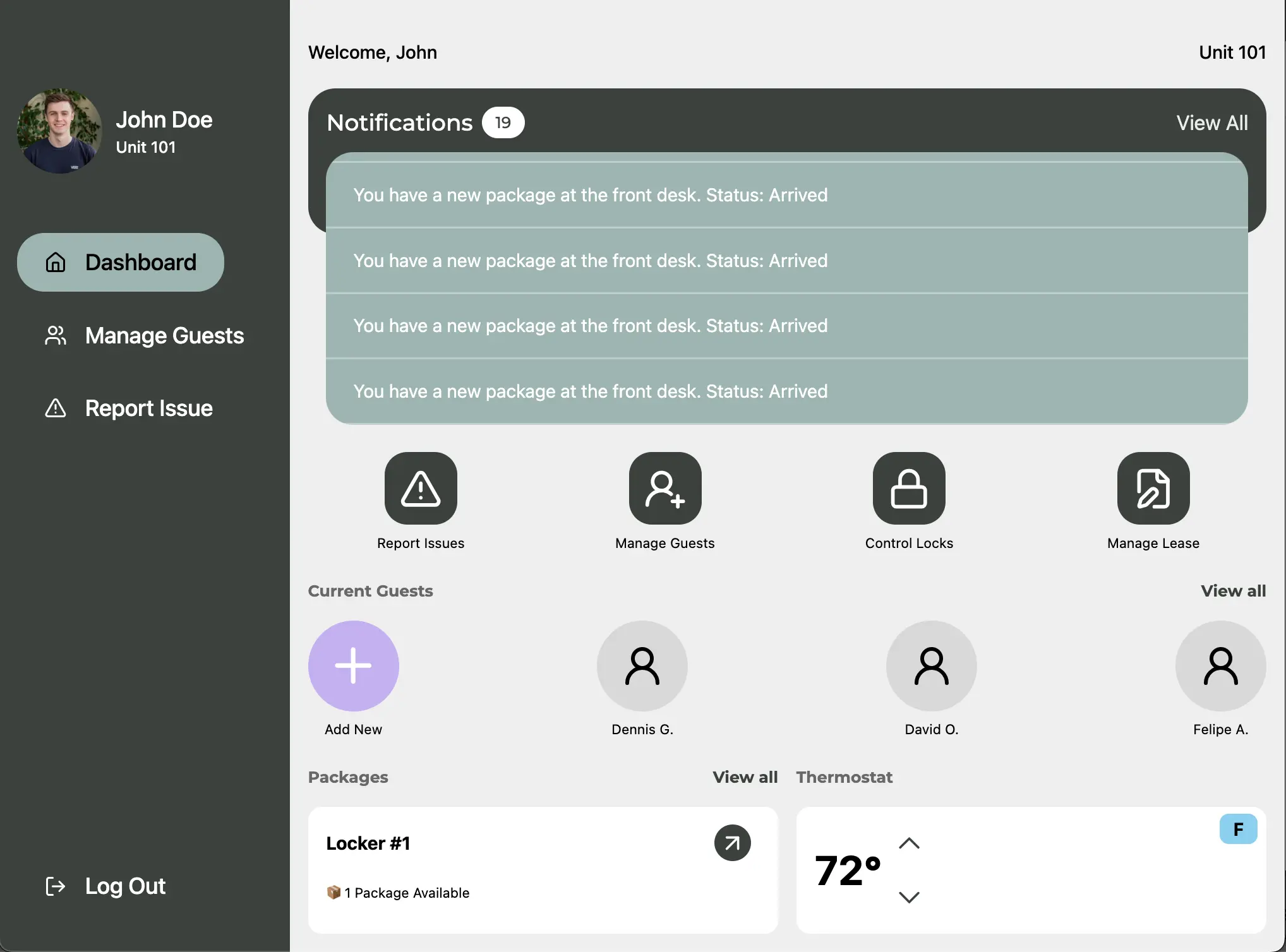Tenant Pro - Apartment Building Management System